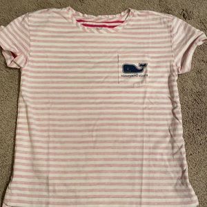 Girls Vineyard Vines striped tshirt